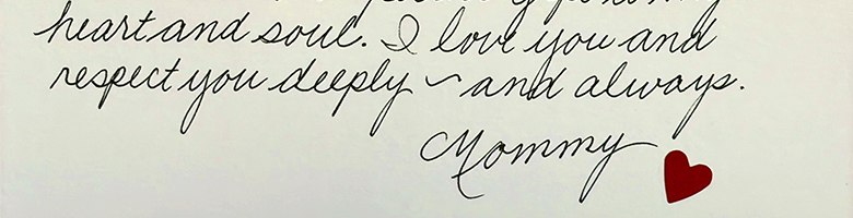 by hand