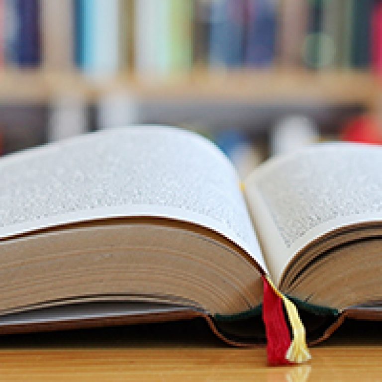 Opne book on the table in library, education, , High quality photos of books, school, library, books on shelf, books,