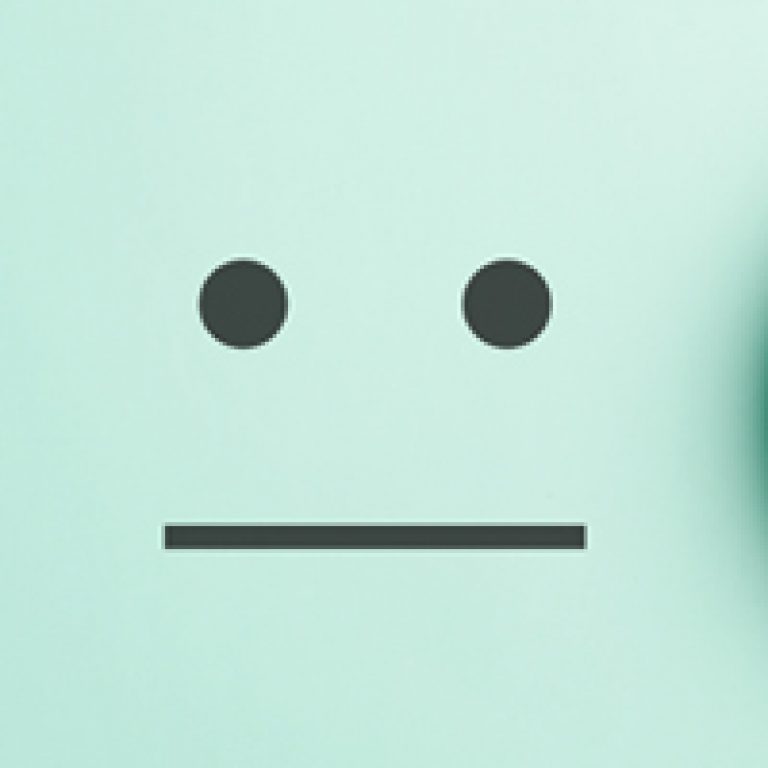 Hand holding magnifier happy smiley face icon among emotions. Good feedback rating, positive customer review, and satisfaction survey., mental health concept. Certificate signifies satisfaction.